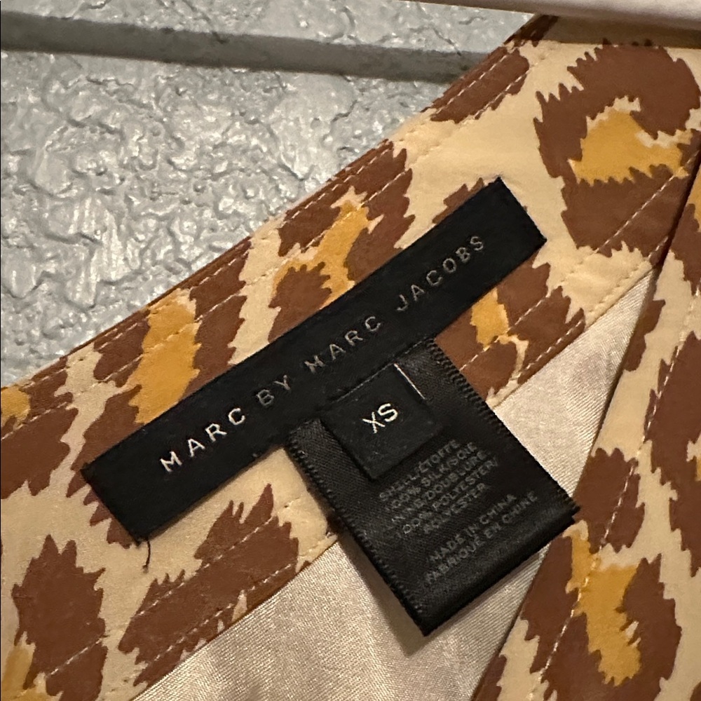 Marc by Marc Jacobs Silk Cheetah Dress - Picture 4 of 5